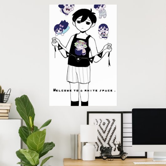 OMORI POSTER (Thuiskantoor)
