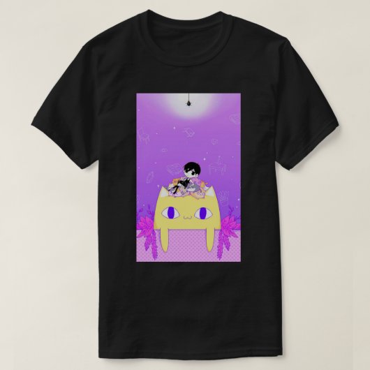 omori Sticker.png T-shirt (Design voorkant)