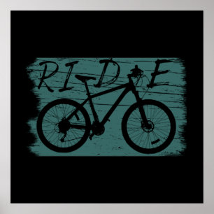 omountainbiken vintage poster