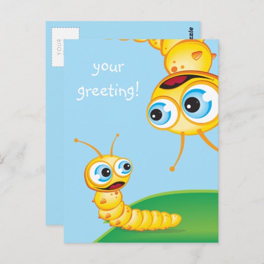 Omp de Grub: Briefkaart (Voorkant / Achterkant)