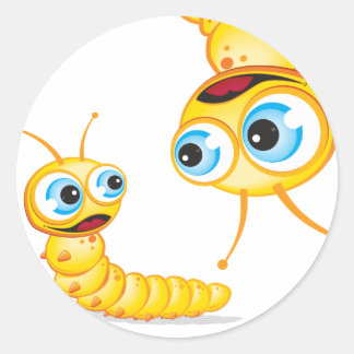 Omp de Grub: Ronde Sticker