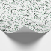 ompakpapier voor de groene dennenboom cadeaupapier (Hoek)