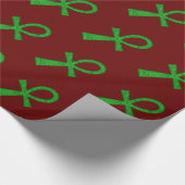 ompakpapier voor groenankers cadeaupapier (Hoek)