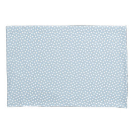 Omphaloden Blauwe Waterverf Stip Pillow Hoesje Kussensloop