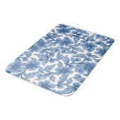 Omphaloden Blue Floral Badmat (Gekanteld)