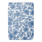 Omphaloden Blue Floral Badmat (Voorkant Verticaal)