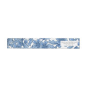 Omphalodes Blue & Skydiver Blue Address Label (Individueel)