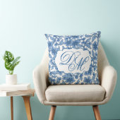 Omphalodes Blue & Skydiver Blue Wedding Keepomwill Kussen (Stoel)