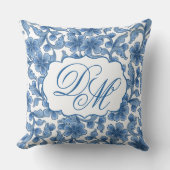 Omphalodes Blue & Skydiver Blue Wedding Keepomwill Kussen (Voorkant)