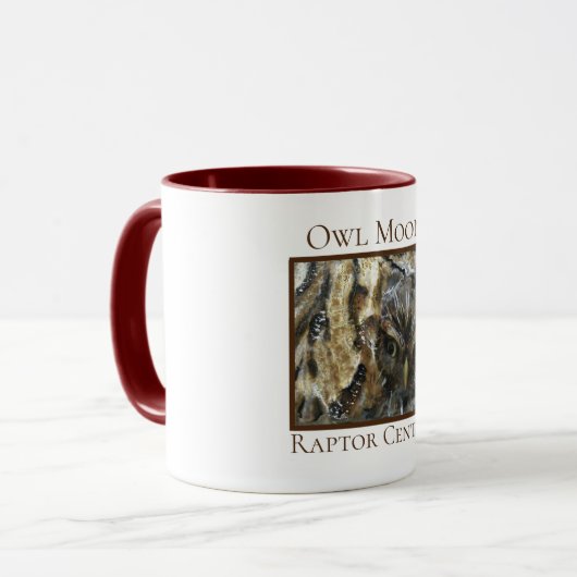 OMRC Screech Owl 11 oz Mok (Voorkant links)