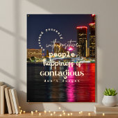 Omring jezelf met positiviteit Motivatie Poster