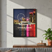 Omring jezelf met positiviteit Motivatie Poster