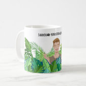 Omring jezelf met vrienden Plant Mok (Voorkant links)