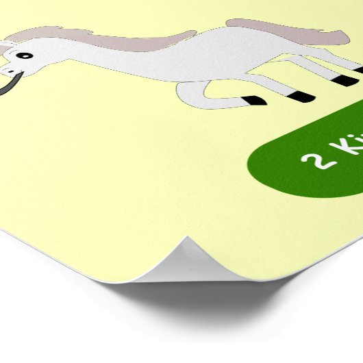 Omringd door Angelic Horses Poster (Hoek)