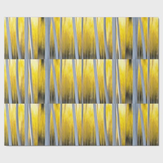 Omringd door Aspen-bomen Cadeaupapier (Zoom)