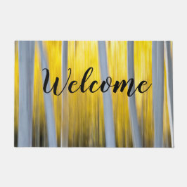 Omringd door Aspen Trees Deurmat