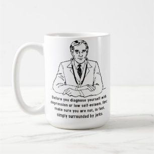 Omringd door Jerks Funny Mug Koffiemok