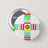 Omringd door OMNOM's Ronde Button 5,7 Cm (Voorkant /achterkant)