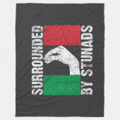 Omringd door Stunads Fleece Deken (Voorkant)