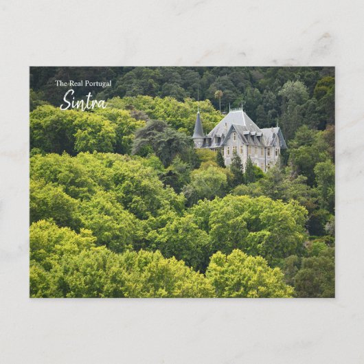 Omringd in Sintra, Portugal Briefkaart (Voorkant)