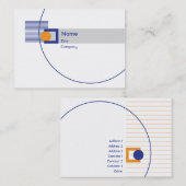 Omringd - Mollig Visitekaartje (Voorkant / Achterkant)