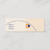 Omringd - Skinny Mini Visitekaartje (Achterkant)