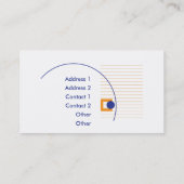 Omringd - Zakelijk Visitekaartje (Achterkant)