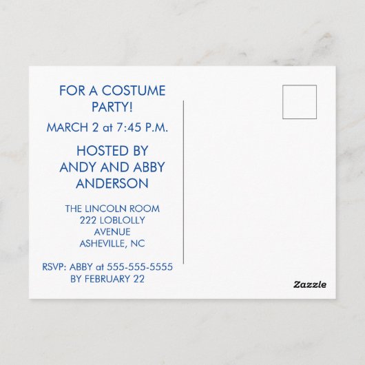 Omringde Cyborg Goddess Briefkaart (Achterkant)