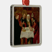 Omroeppresentatie in de tempel metalen ornament (Rechts)