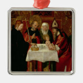 Omroeppresentatie in de tempel metalen ornament (Voorkant)