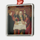 Omroeppresentatie in de tempel metalen ornament (Links)