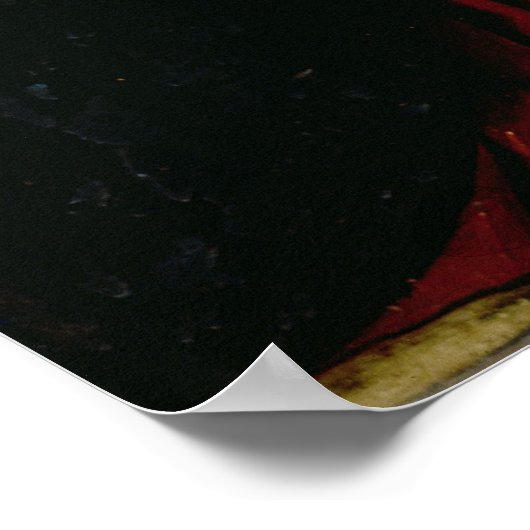 Omroeppresentatie in de tempel poster (Hoek)