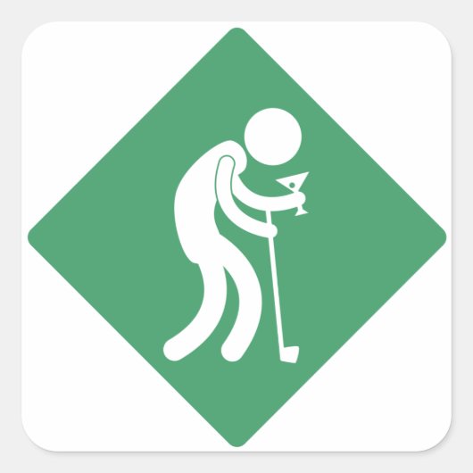 OMSC-Sticker Vierkante Sticker (Voorkant)