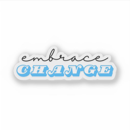 Omschakelen Sticker (Voorkant)