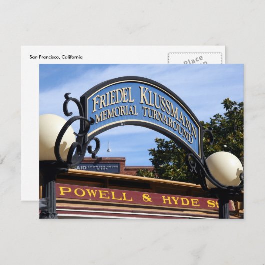 omschakeling san francisco briefkaart (Voorkant / Achterkant)