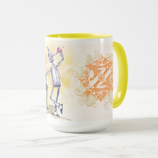 OMSCHAKELING VAN OZ COFFEE-MOK met het tin-Man Mok (Voorkant rechts)