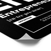 Omschrijving ondernemer | MOTIVATIE POSTER (Hoek)