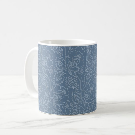 Omschrijving Renaissance Floral Koffiemok (Voorkant links)