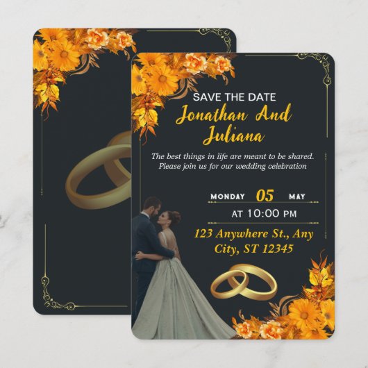 omschrijving uitnodiging (Voorkant / Achterkant)