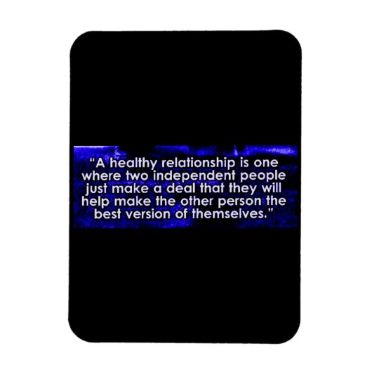 OMSCHRIJVING VAN EEN GEZONDHEIDSQUOTE VAN RELATIE MAGNEET (Verticaal)