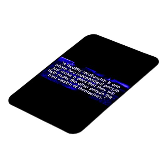 OMSCHRIJVING VAN EEN GEZONDHEIDSQUOTE VAN RELATIE MAGNEET (Linkerzijde)