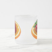 Omslag en sinaasappel matglas koffiemok (Center)