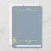 Omslag Oude Boek | Thema Boek Opslagdatum Kaart (Achterkant)