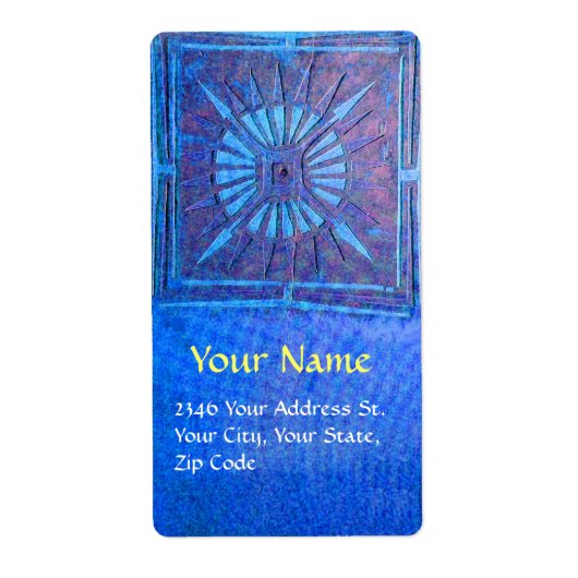 OMSLAG, rood, bruin Etiket (Voorkant)