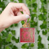 OMSLAG, rood, bruin Sleutelhanger (Hand)