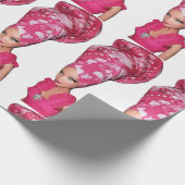 Omslag van cadeaubonnen voor feestdag cadeaupapier (Hoek)