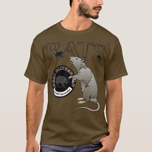 Omslag van de korrelhoes van ratten t-shirt (Voorkant)