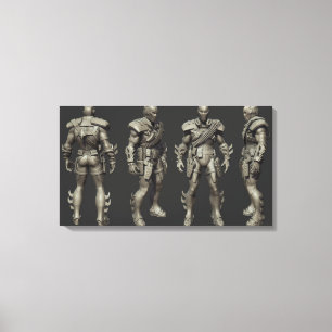 Omslag van doodslag canvas afdruk