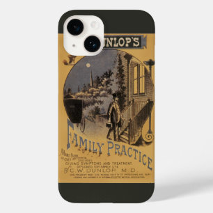 Omslag van een antiek medisch boek: Doctor Dunlop' Case-Mate iPhone Case