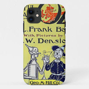 Omslag van een vintage Wizard of Oz-boek iPhone 11 Hoesje